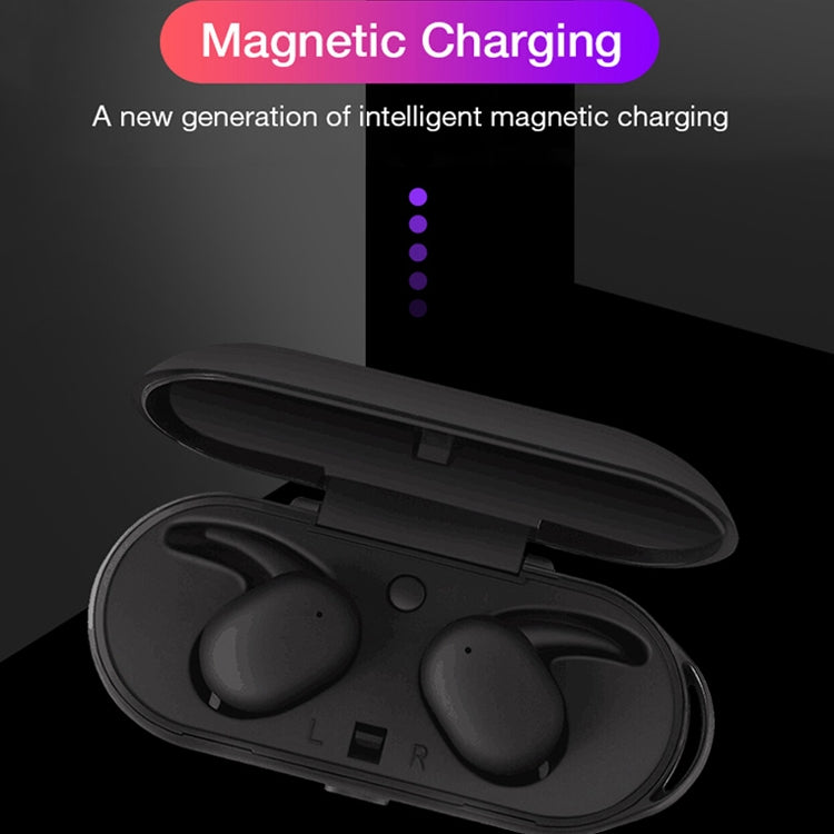 Écouteurs sans fil Bluetooth 5.0 étanches IPX DT-7 avec boîtier de charge magnétique 300 mAh, prise en charge des appels, DT-7